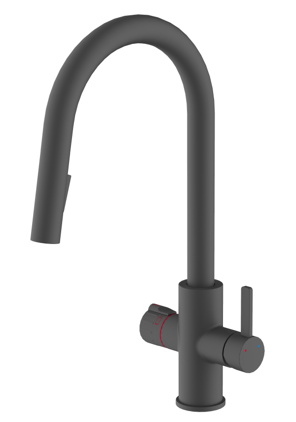 ⁦hide bar classic – 4in1 ברז מטבח משולב נשלף⁩ – תמונה ⁦6⁩