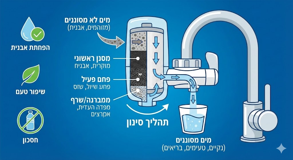 מסנן מים לברז