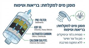 מסנן מים למקלחת